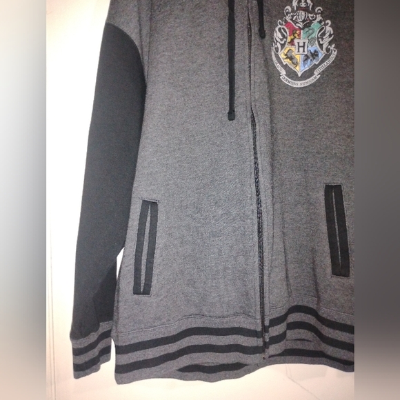 Universal Studios Hogwarts Harry Potter HP Full Zip Hoodie Jacket Sweater - Picture 6 of 15